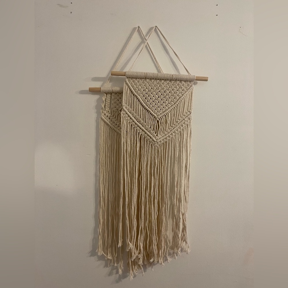 Set of macrame decor